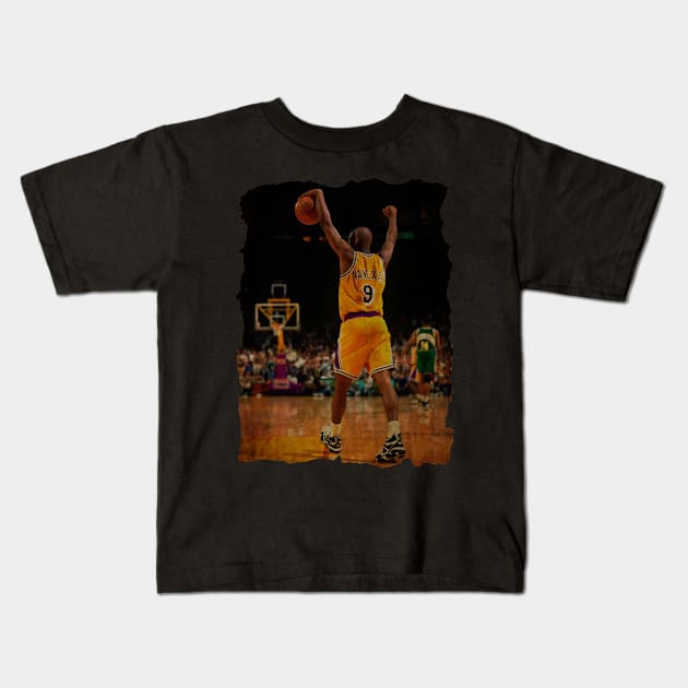 Nick Van Exel, 1995 Vintage Kids T-Shirt by CAH BLUSUKAN